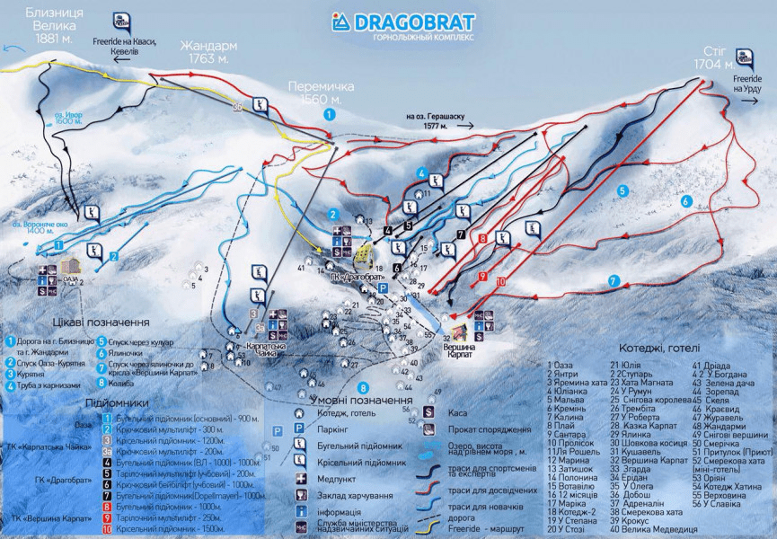 Dragobrat Ski Resort, Ukraine